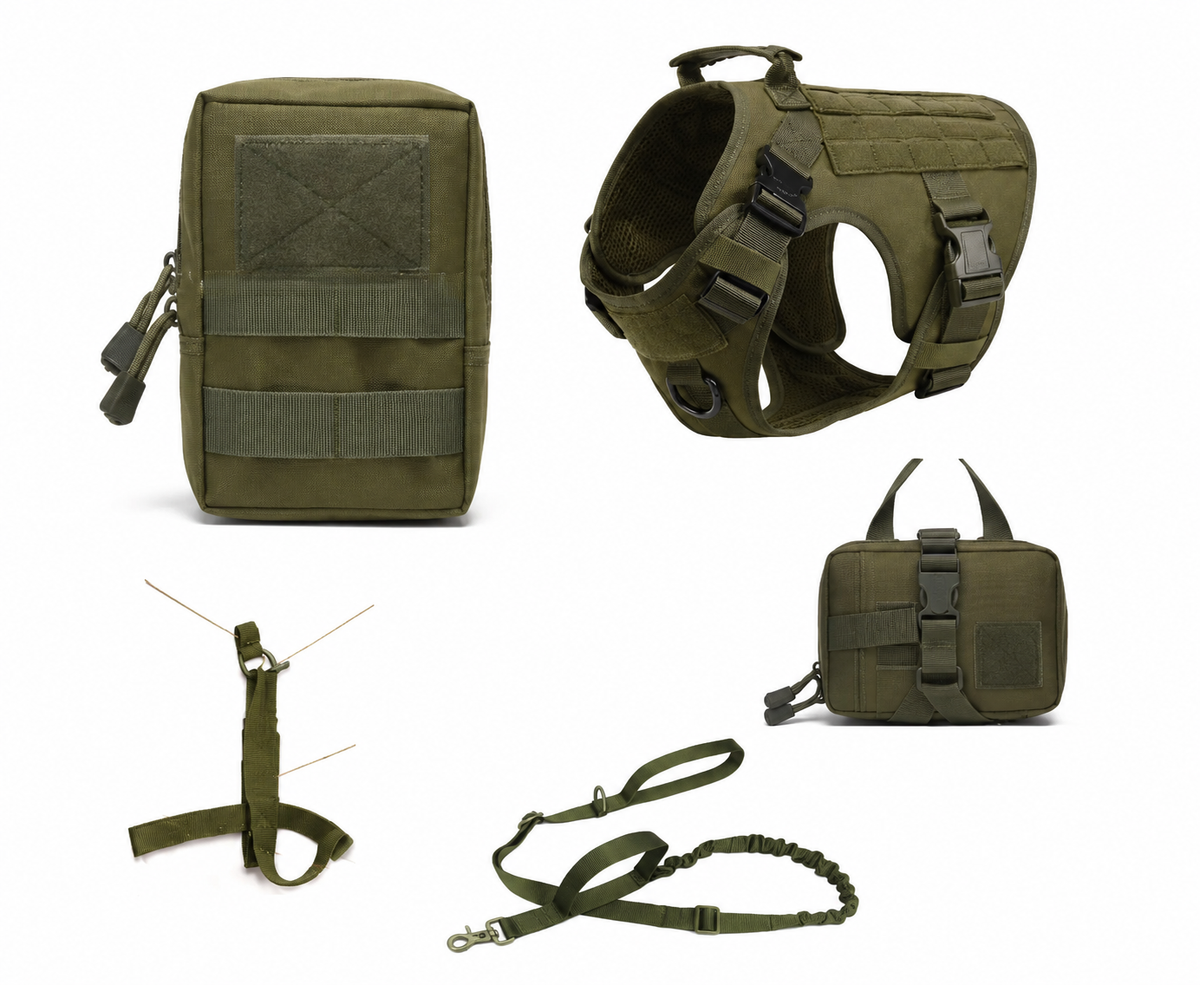 K9 Tactical Harness Set