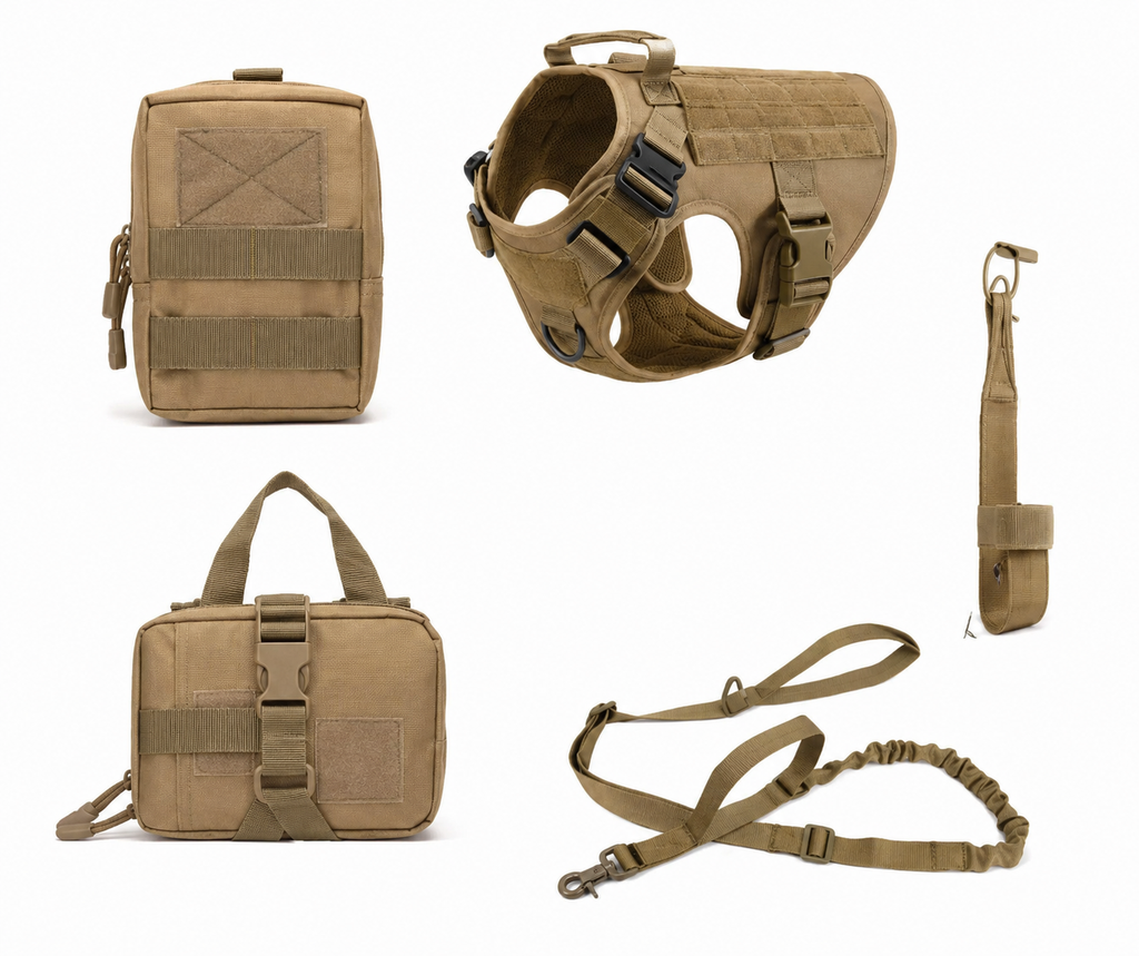 K9 Tactical Harness Set