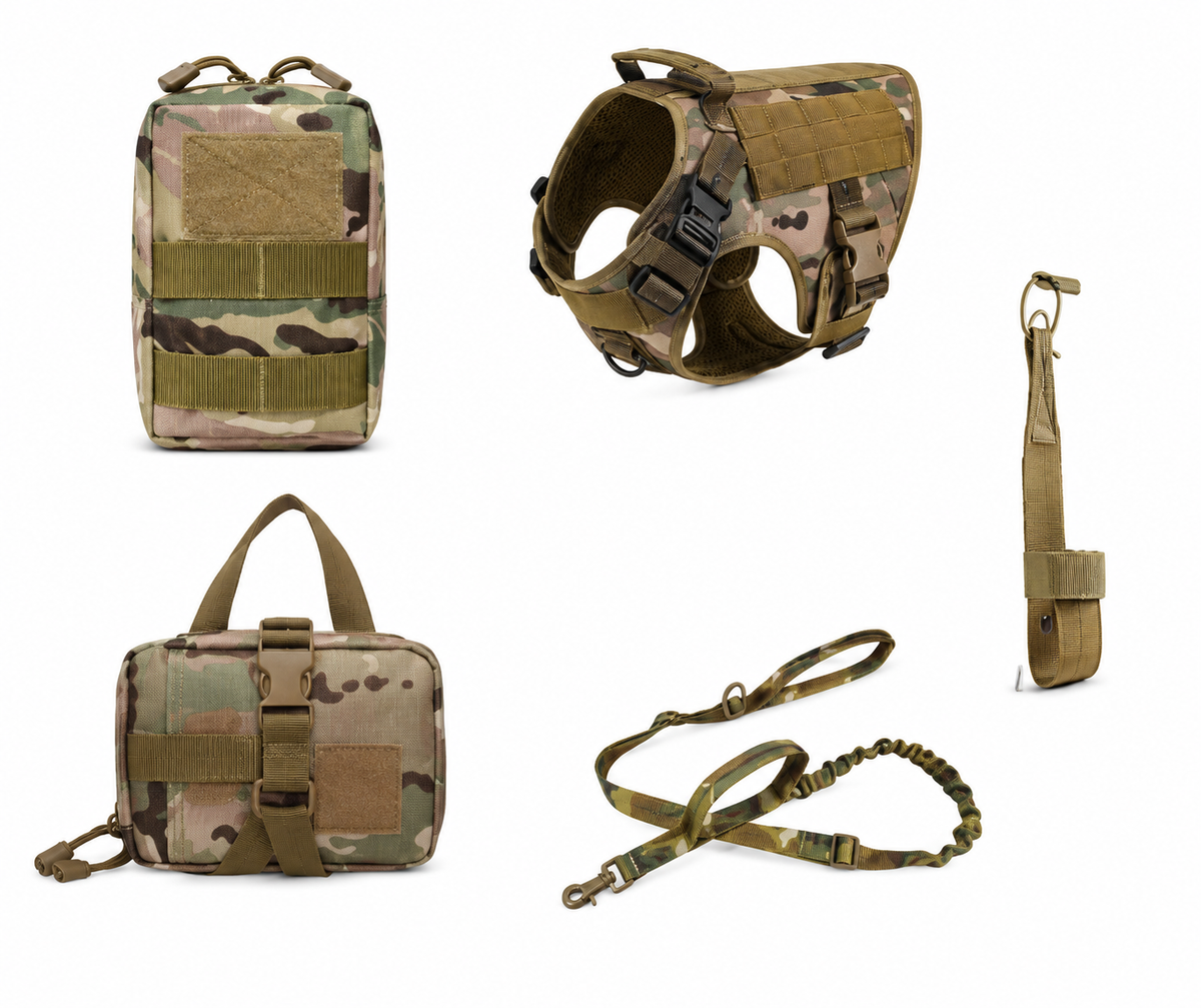 K9 Tactical Harness Set