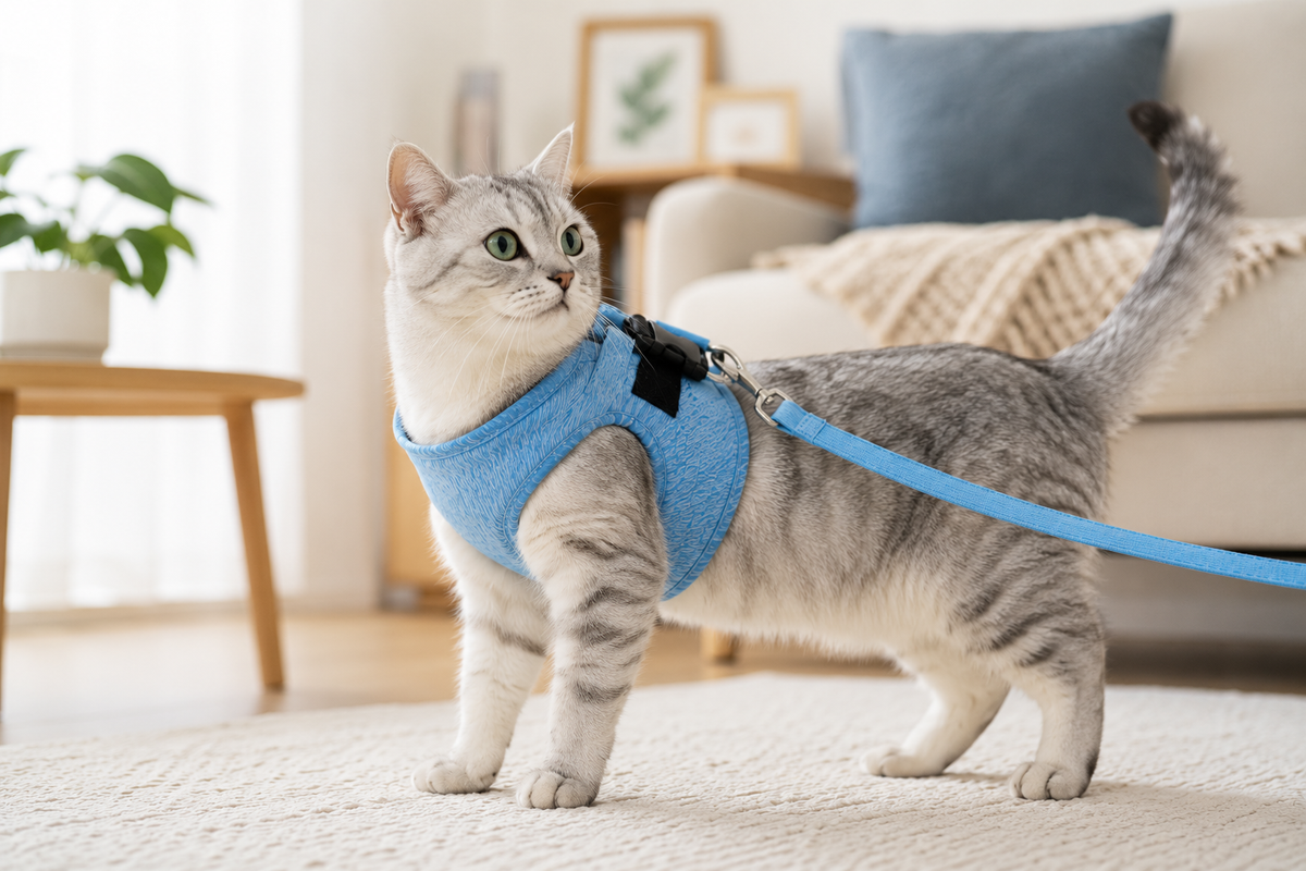 Chest Harness Cat Leash Vest