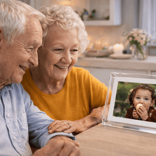 Cadre photo numérique Douxella 10 pouces acrylique