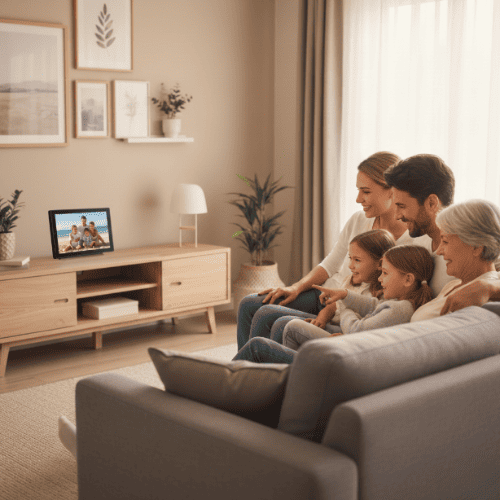 Cadre photo numérique Douxella 7 pouces