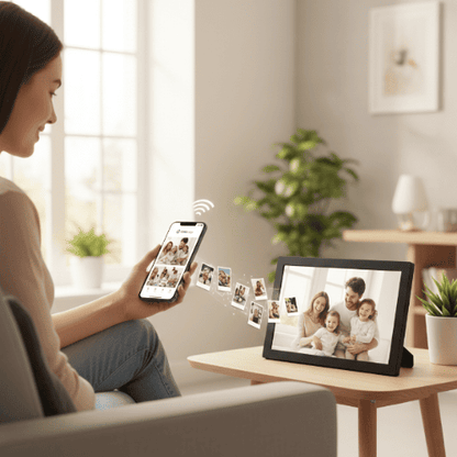 Cadre photo numérique Douxella 7 pouces