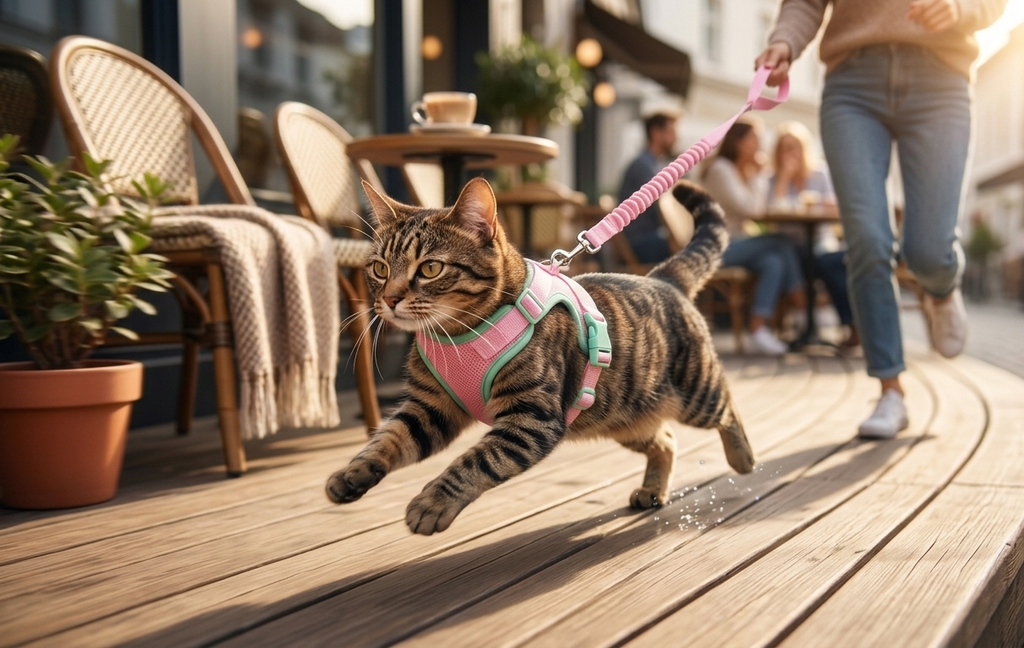 Cat Pulling Rope Vest Pet Harness