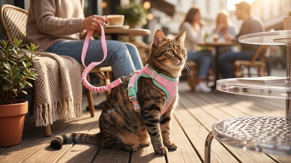 Cat Pulling Rope Vest Pet Harness