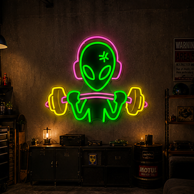 Douxella™ Néon LED Alien Lumineux