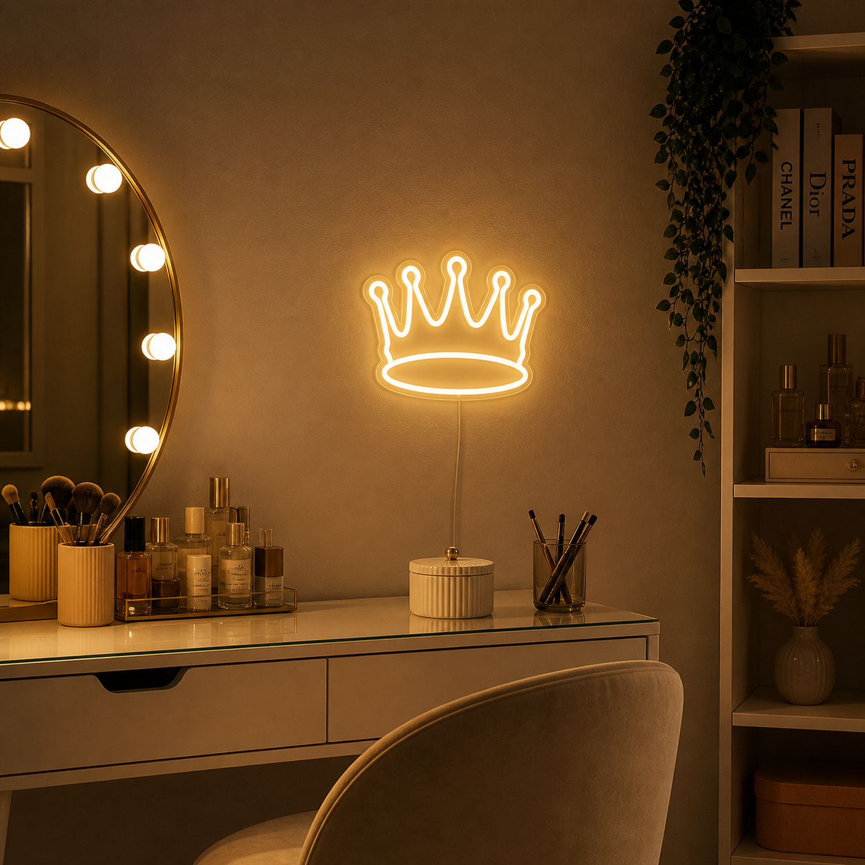Douxella™ Néon LED Couronne Lumineuse