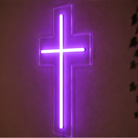 Douxella™ Néon LED Croix Lumineuse