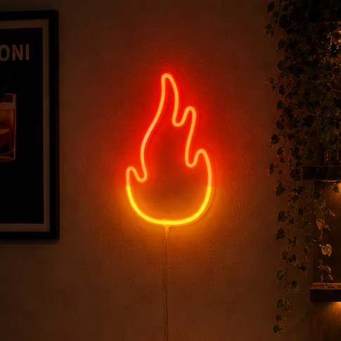 Douxella™ Néon LED Flamme Lumineuse