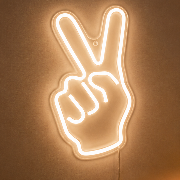 Douxella™  Néon LED Main Peace