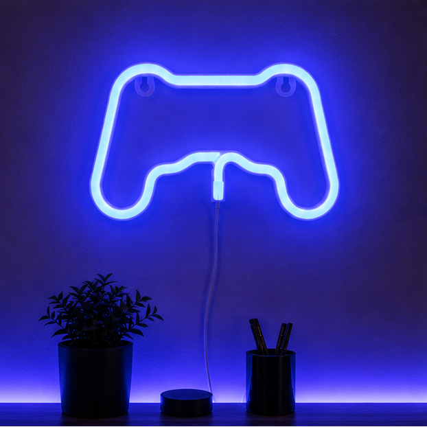 Douxella™ Néon LED Manette Gaming Lumineuse