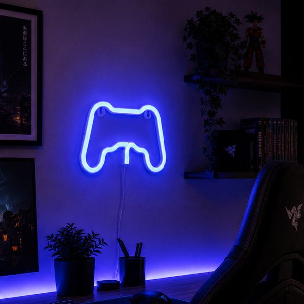 Douxella™ Néon LED Manette Gaming Lumineuse