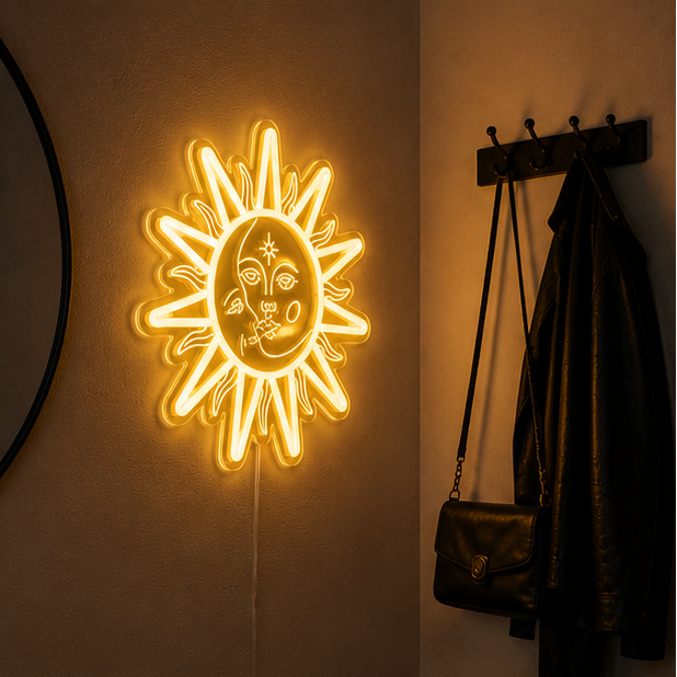 Douxella™ Néon LED Soleil Lumineux
